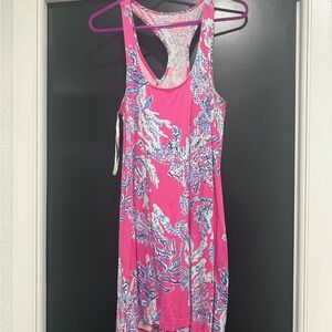 Lilly Pulitzer Pink Asymmetrical Dress